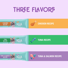 LOVE, NALA cat-taste-test squeeze-up mousse provides interactive treat moments during feeding