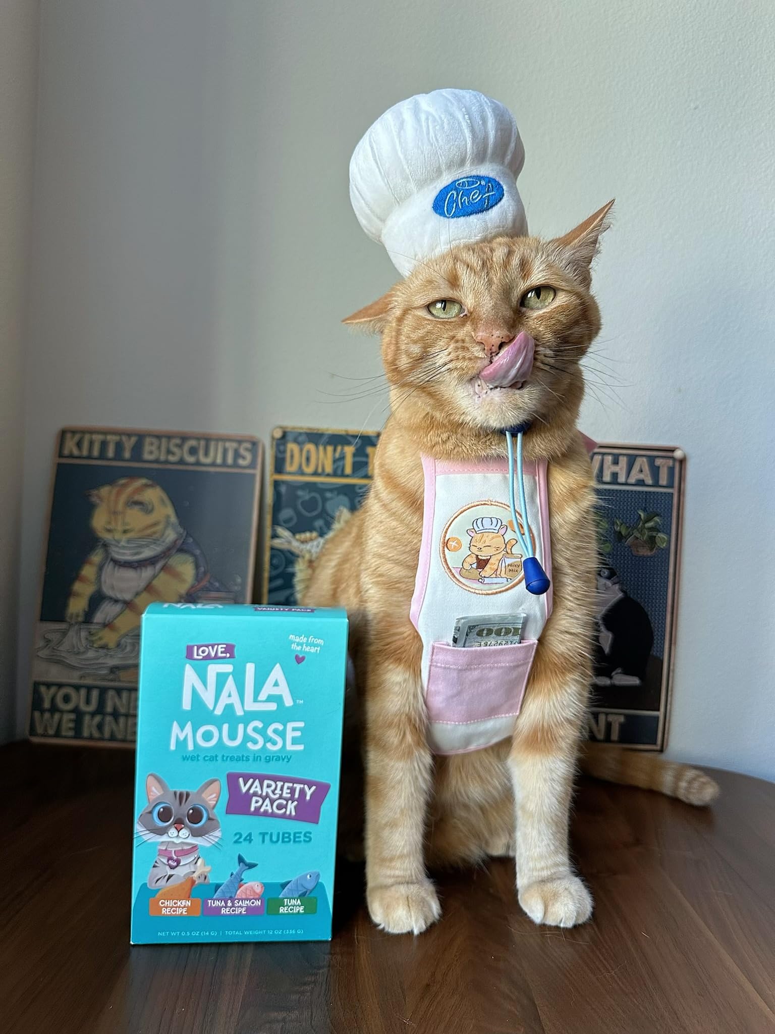 LOVE, NALA no artificial additives and by-products for clean, premium nutrition