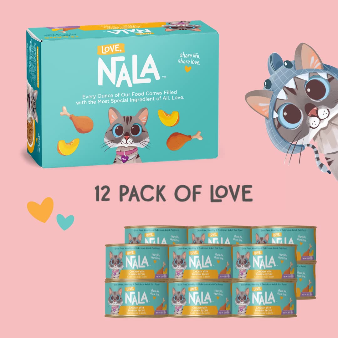 LOVE, NALA prebiotic fiber blend promoting digestive balance in daily meals.