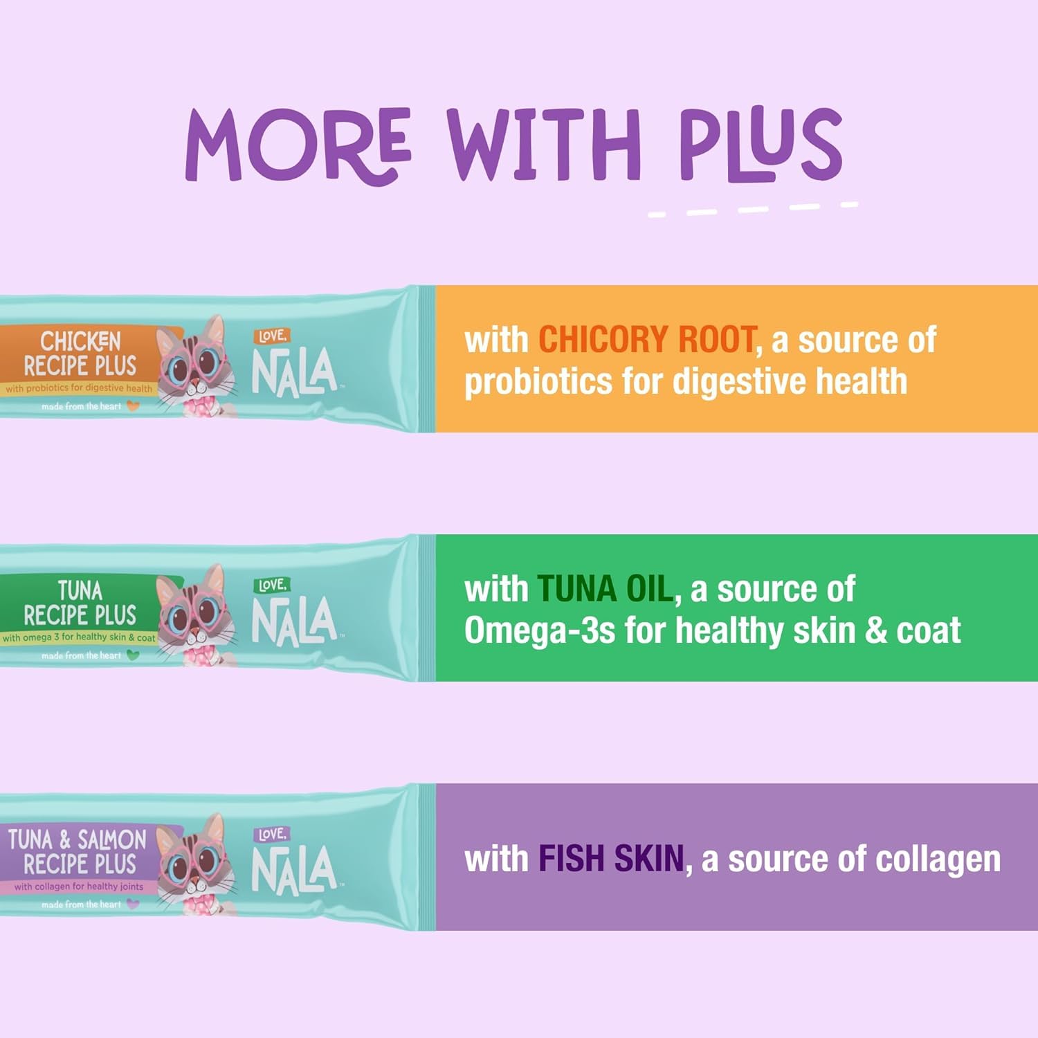 LOVE, NALA Variety Plus Mousse Pack serving bowl highlights mealtime appeal