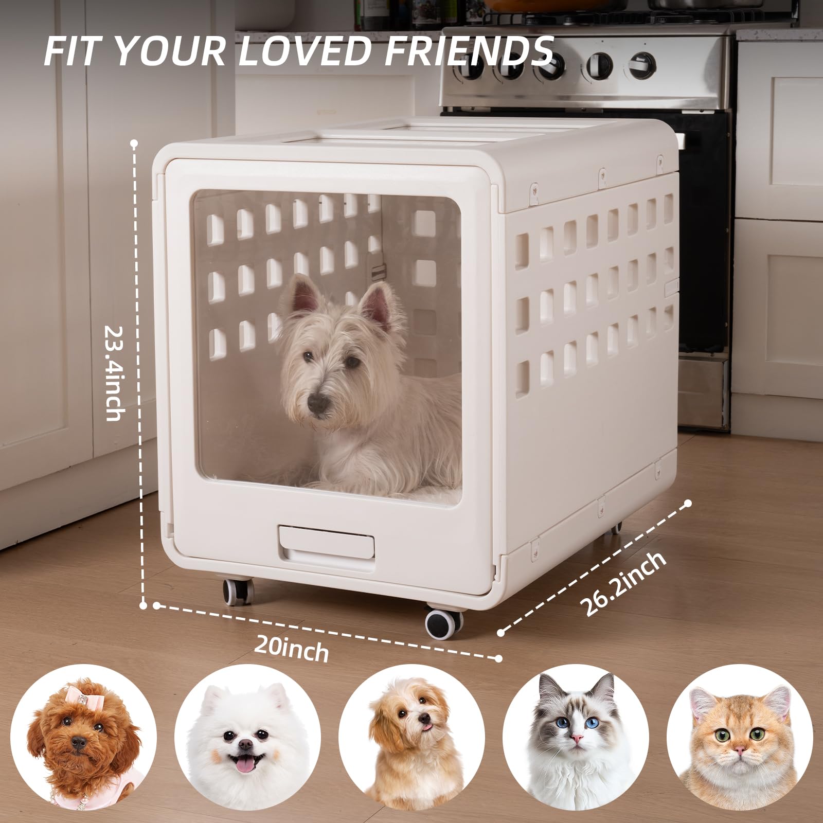 LoveTail durable PE and acrylic construction supports up to 150 lbs on top and 200 lbs bottom.
