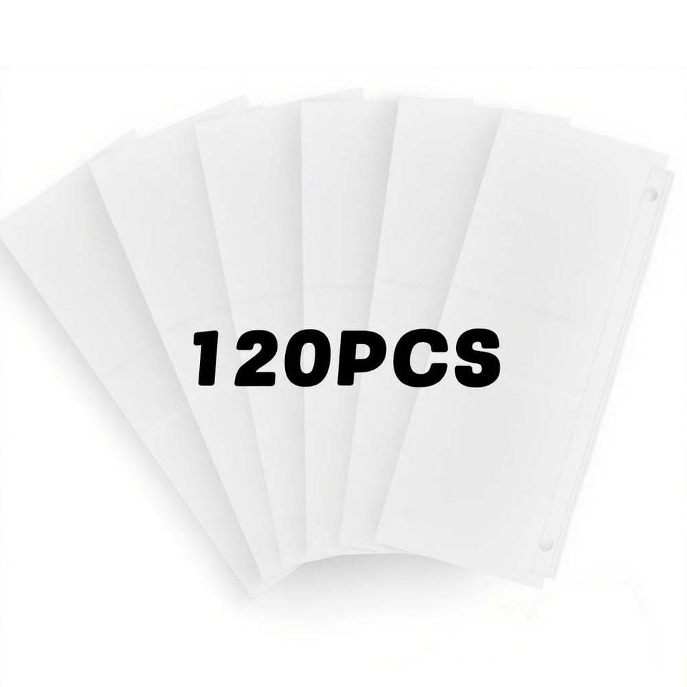 Loveishere 120 pcs cat litter bags packaging highlights durable HDPE and leak prevention.