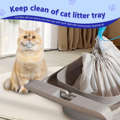 Loveishere-drawstring-cleanup-feature enables quick secure sealing after disposal.
