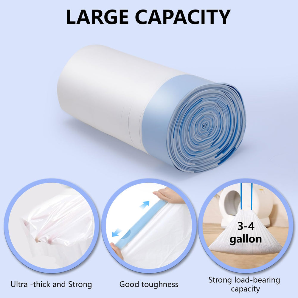 Loveishere durable recycled-material liners resist tearing during waste handling.