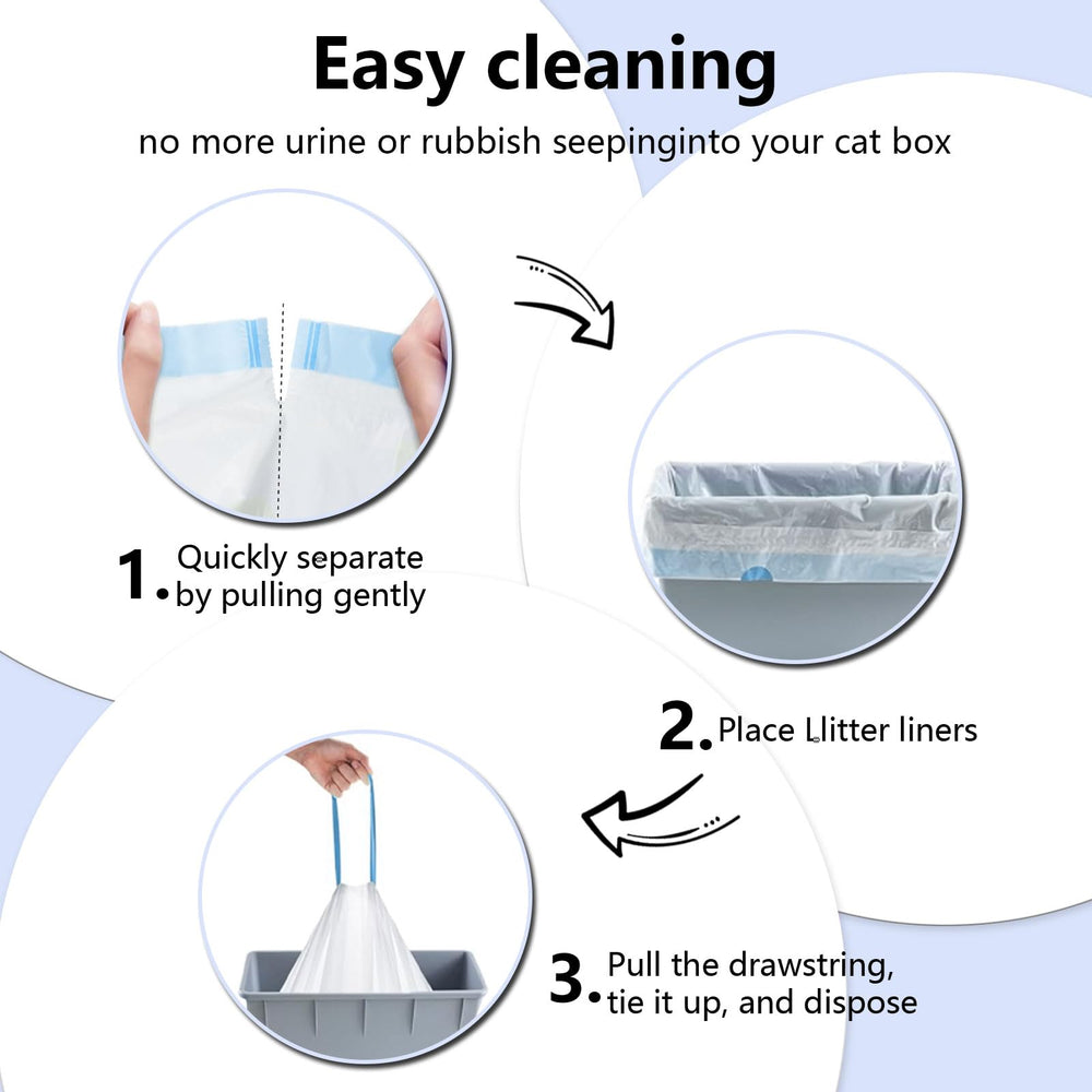 Loveishere heavy-duty liners support mess-free disposal and reduced spills.