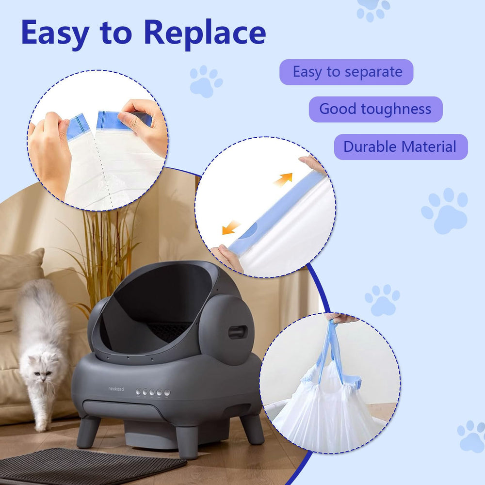 Loveishere-holds-22-lbs-capacity-bag suitable for multi-cat households and heavy litter.