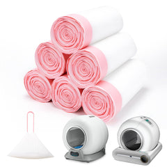 Loveishere compatibility-petcove-ducksky image shows secure fit for automatic litter boxes.