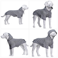 Lovelonglong hoodie gray pocket shot shows convenient small-item space.