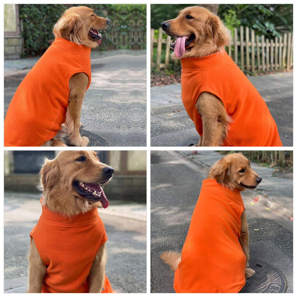 Lovelonglong dog winter vest soft outer shell offers lightweight protection
