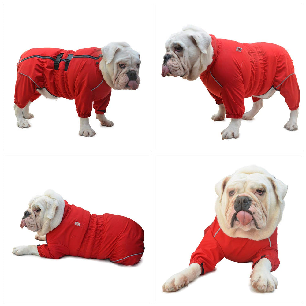 Lovelonglong dog coat resists wind and snow with durable fabric