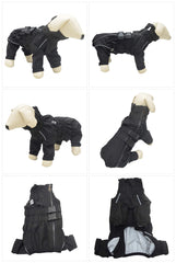 Lovelonglong cazadora impermeable para perro, ajuste total para comodidad y movilidad.