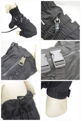 Lovelonglong cazadora impermeable con cremallera SBS, cierre fácil y seguro.