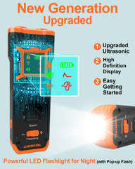 LOVEPETPAL Dog Bark Deterrent Device HD display shows real-time training status.