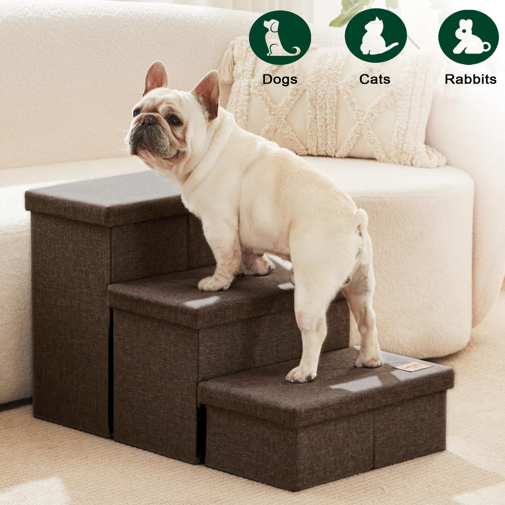 Love's cabin dog stairs 200-lb capacity for larger pets
