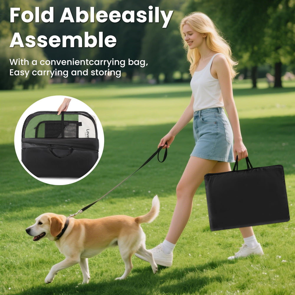 Love's cabin multipurpose pet pen supports pets in various life stages