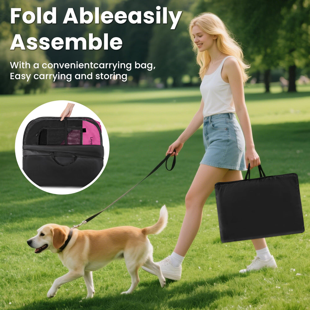 Love's cabin pink indoor use creates a safe play space.