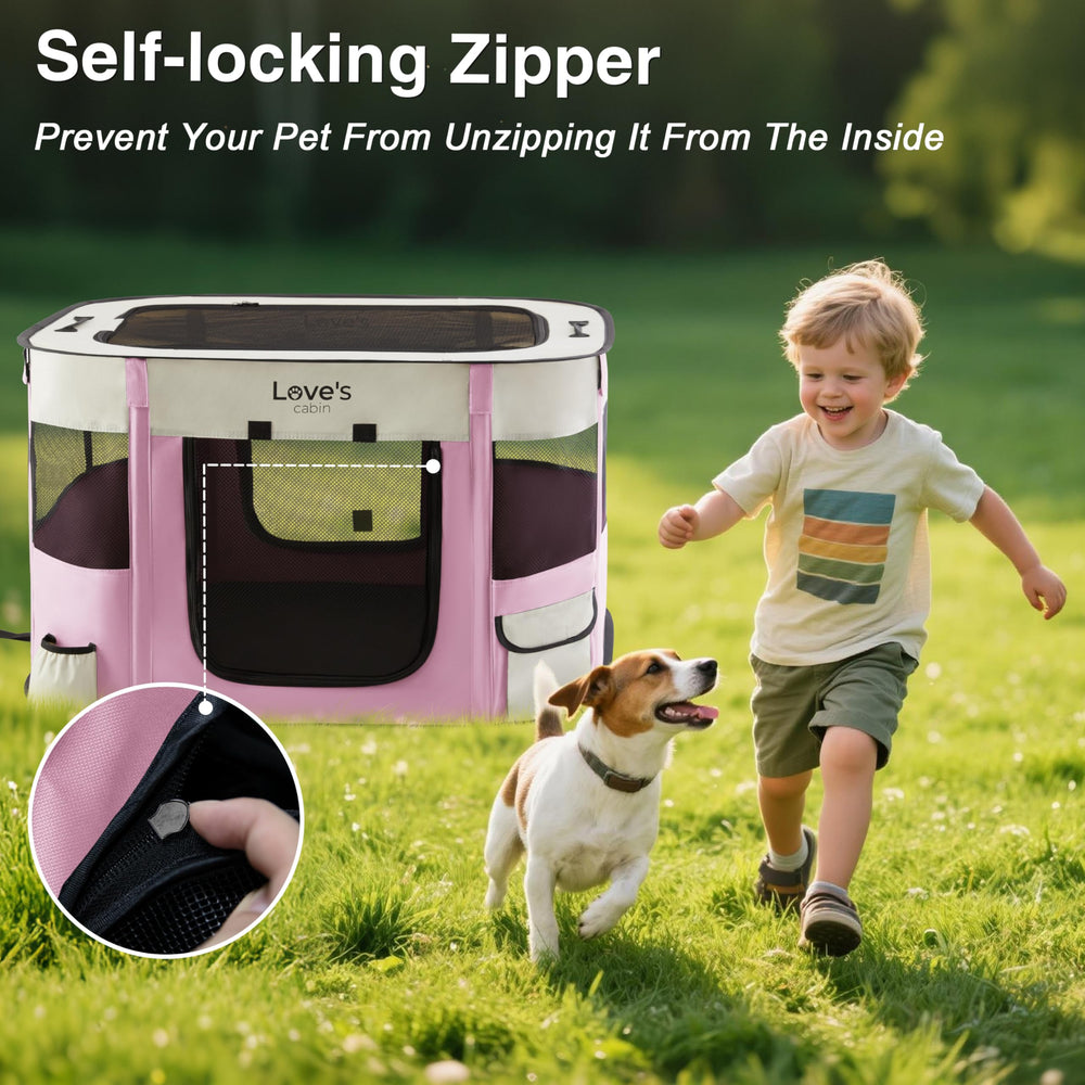 Love's cabin small S size playpen fits tiny pets up to 10 lbs