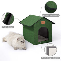 Love's cabin removable sleeping cushion inside promotes all-season comfort.