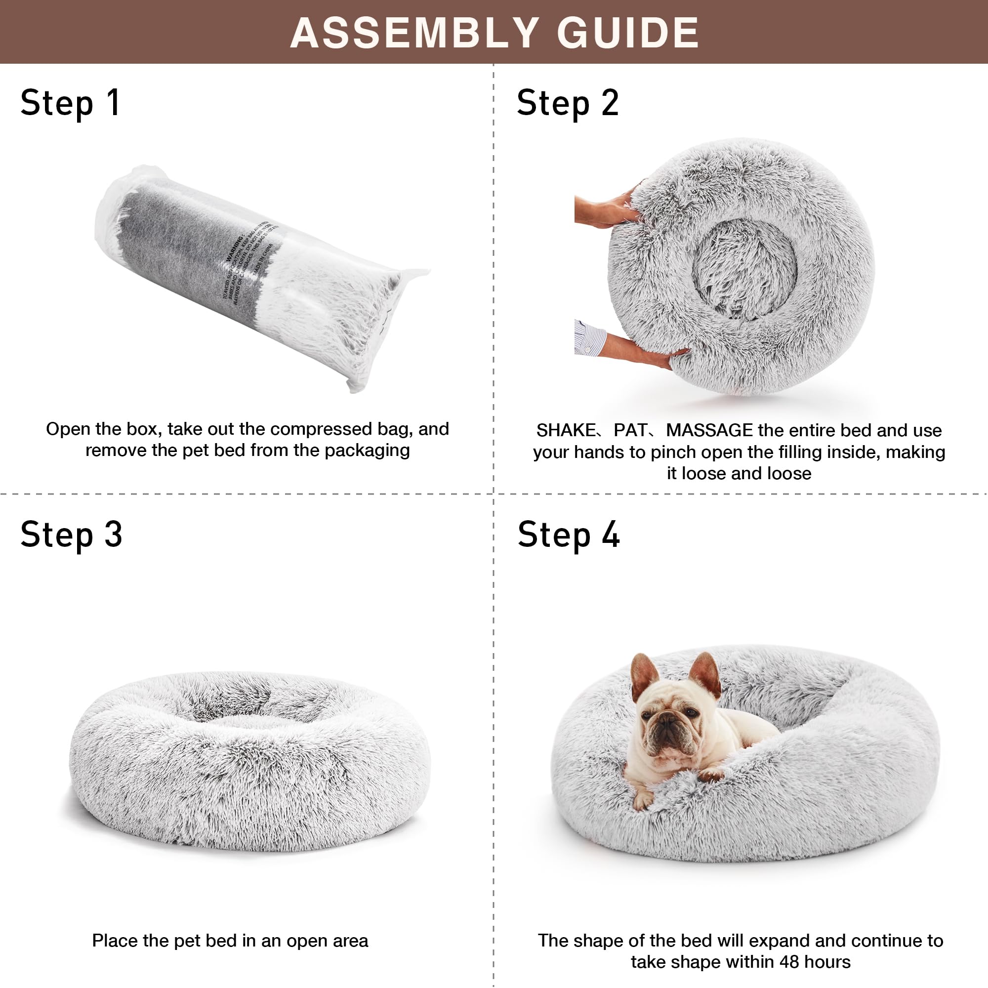 Love's cabin size guide image helps choose the right 24x24 or 30x30 bed