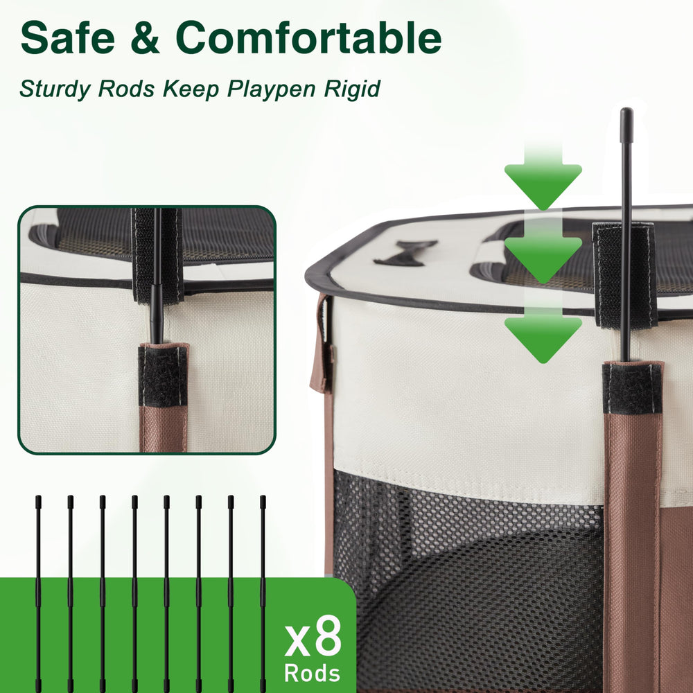 Love's cabin small-dog pen size S fits tiny pets securely.