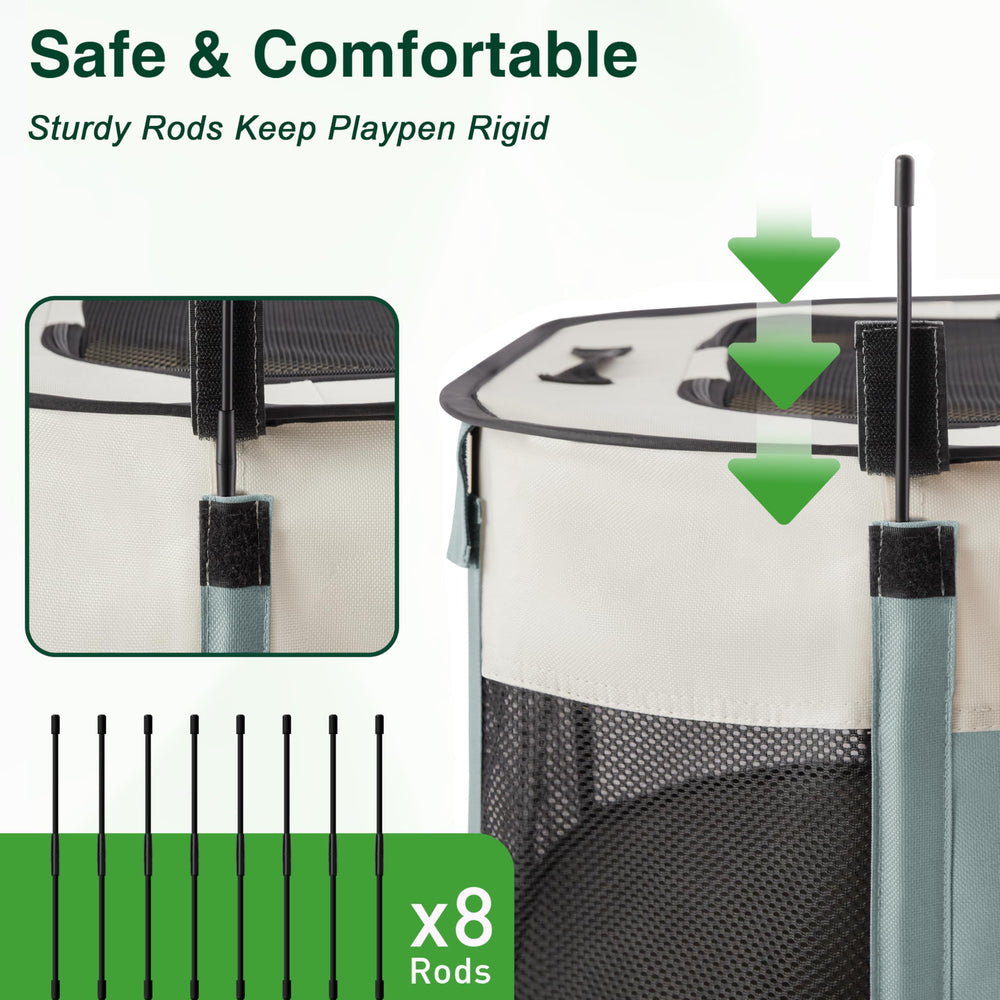 Love's cabin small dog playpen size is ideal for tiny pets.