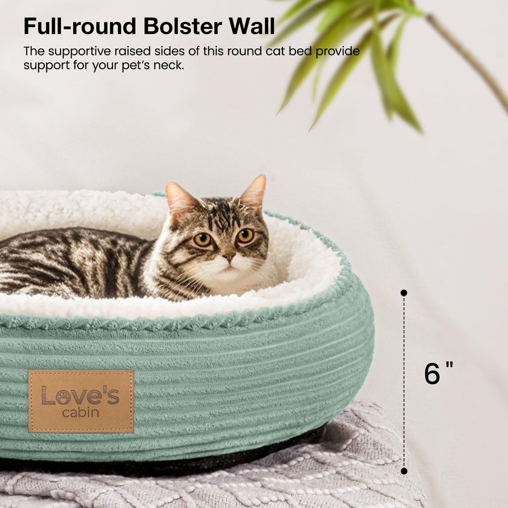 Love's cabin water-resistant bottom view protects against spills.