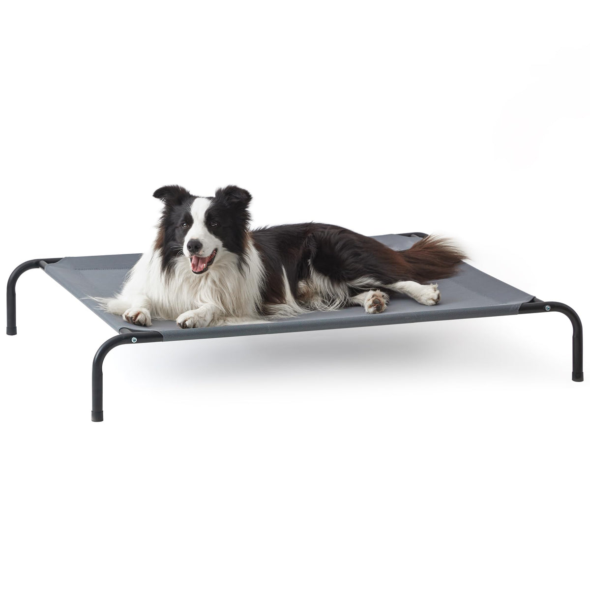 Love's cabin frame close-up shows durable elevated bed construction for year-round use.