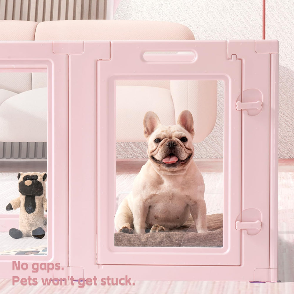 LoveTail puppy-safe space provides a clear, comfortable play area