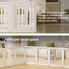 LoveTail pet pen indoor-outdoor use supports flexible containment near home or yard.