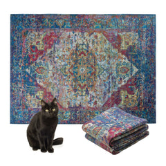 Lovewag cat litter mat close-up shows textured surface for effective trapping.