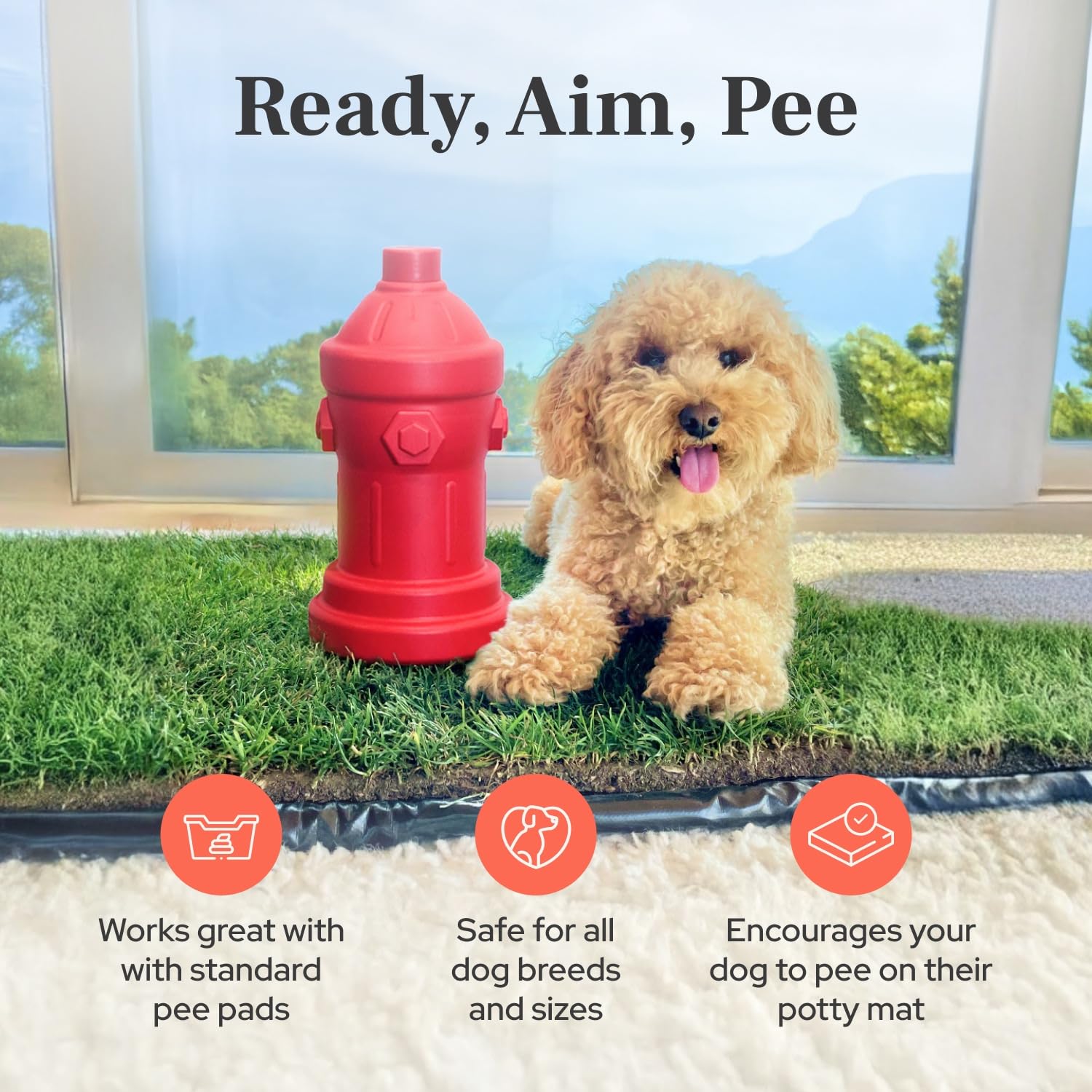 Lovewag Pets scent-transfer focuses on scent cue to aid faster potty area training.