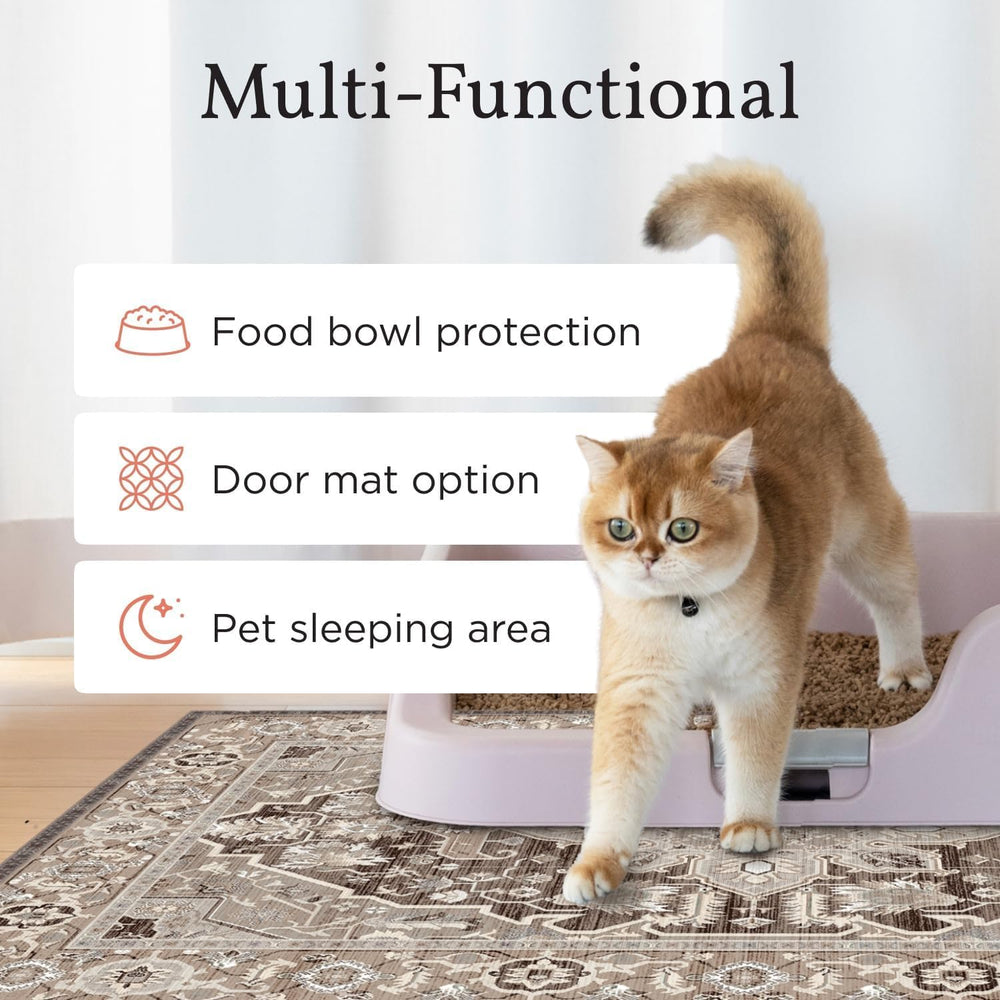 Lovewag Pets Indigo Garden floor protection with tight backing