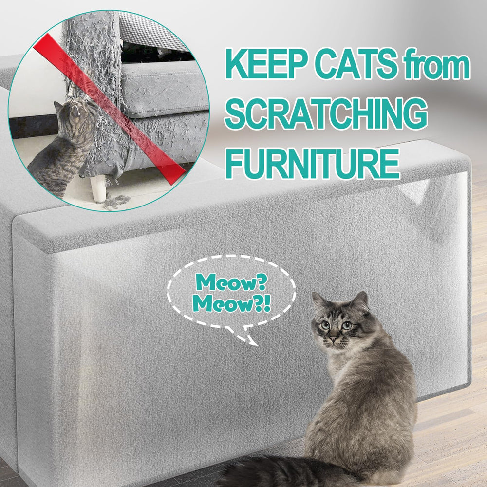 Lovinch heavy-duty cat scratch protector large roll laid out for seamless coverage.