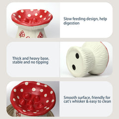 LOVINFURBABY cat-dish-nonslip-base keeps bowls steady during meals