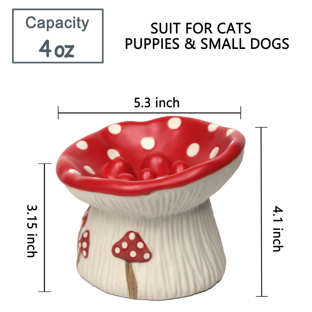 LOVINFURBABY elevated-cat-bowl-stand promotes comfortable feeding height