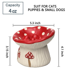 LOVINFURBABY elevated-cat-bowl-stand promotes comfortable feeding height