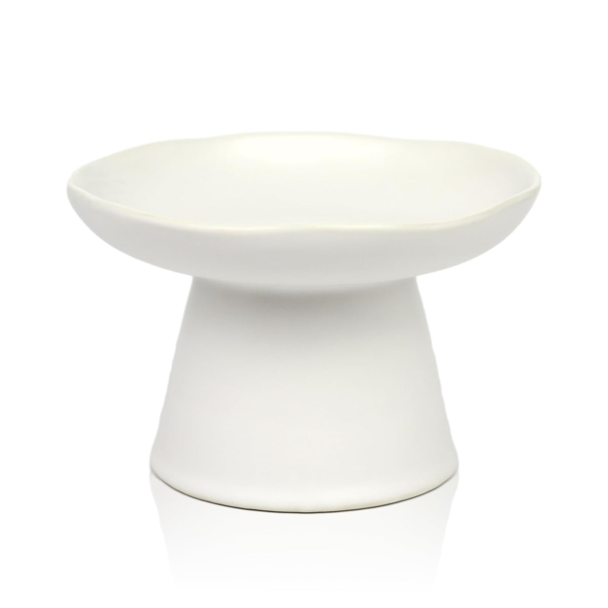 LOVINFURBABY extra wide 6.1-inch raised bowl improves eating comfort for flat-faced cats