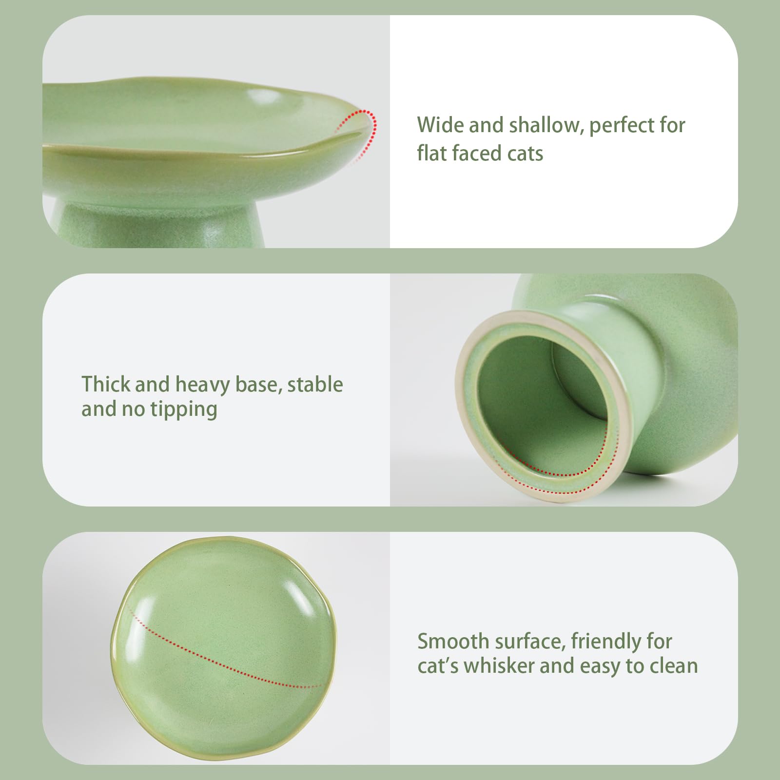 LovinFurBaby porcelain cat feeder showcases safe, non-toxic material.