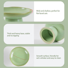 LovinFurBaby porcelain cat feeder showcases safe, non-toxic material.