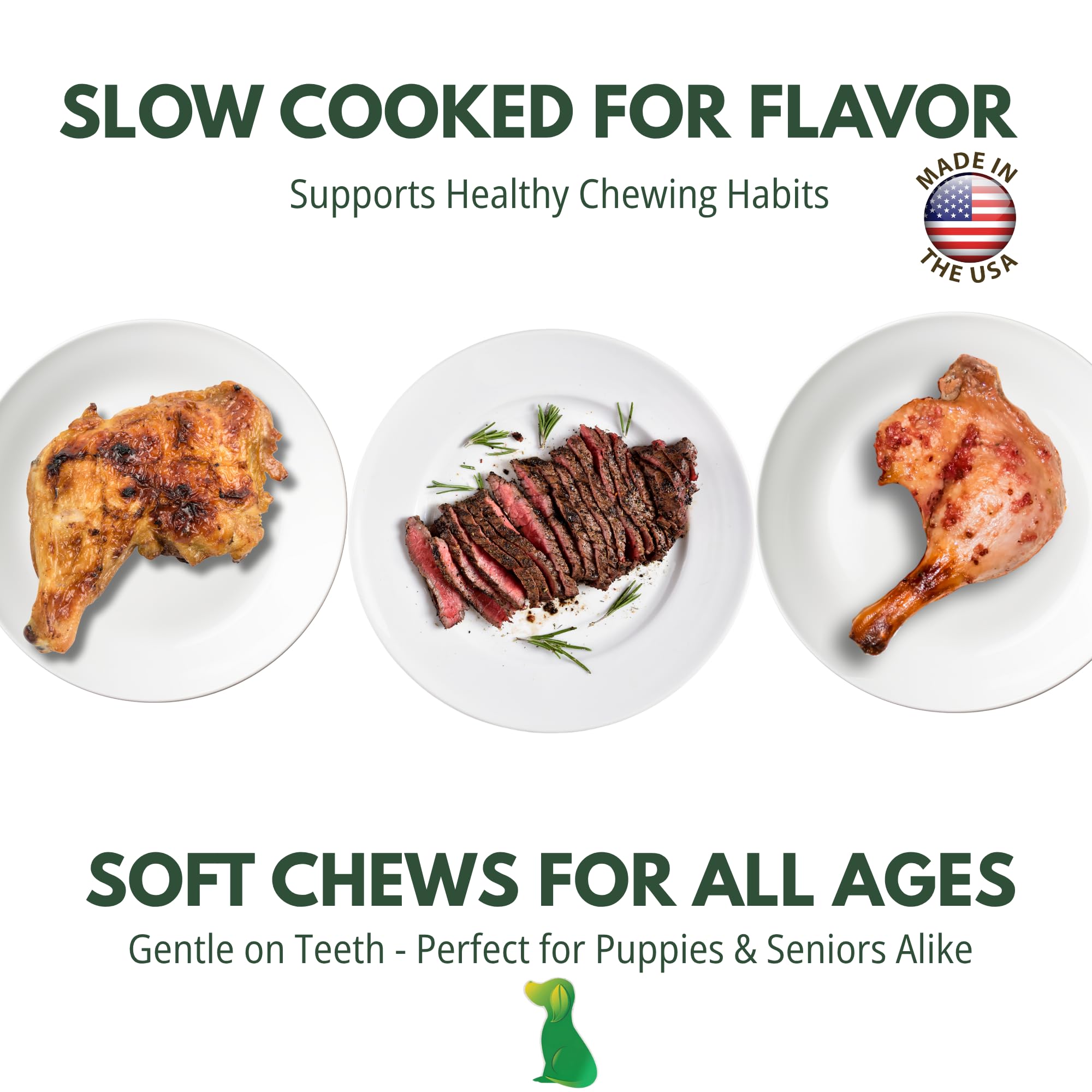 Loving Pets Natural Value duck sticks ingredients label close-up highlights high-quality sourcing.