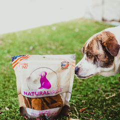 Loving Pets Natural Value duck tenders USA-made with high-quality ingredients for dogs.