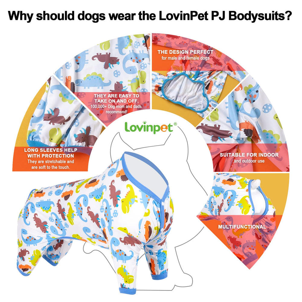 LovinPet anxiety-relief pajamas delivering gentle pressure for calmness