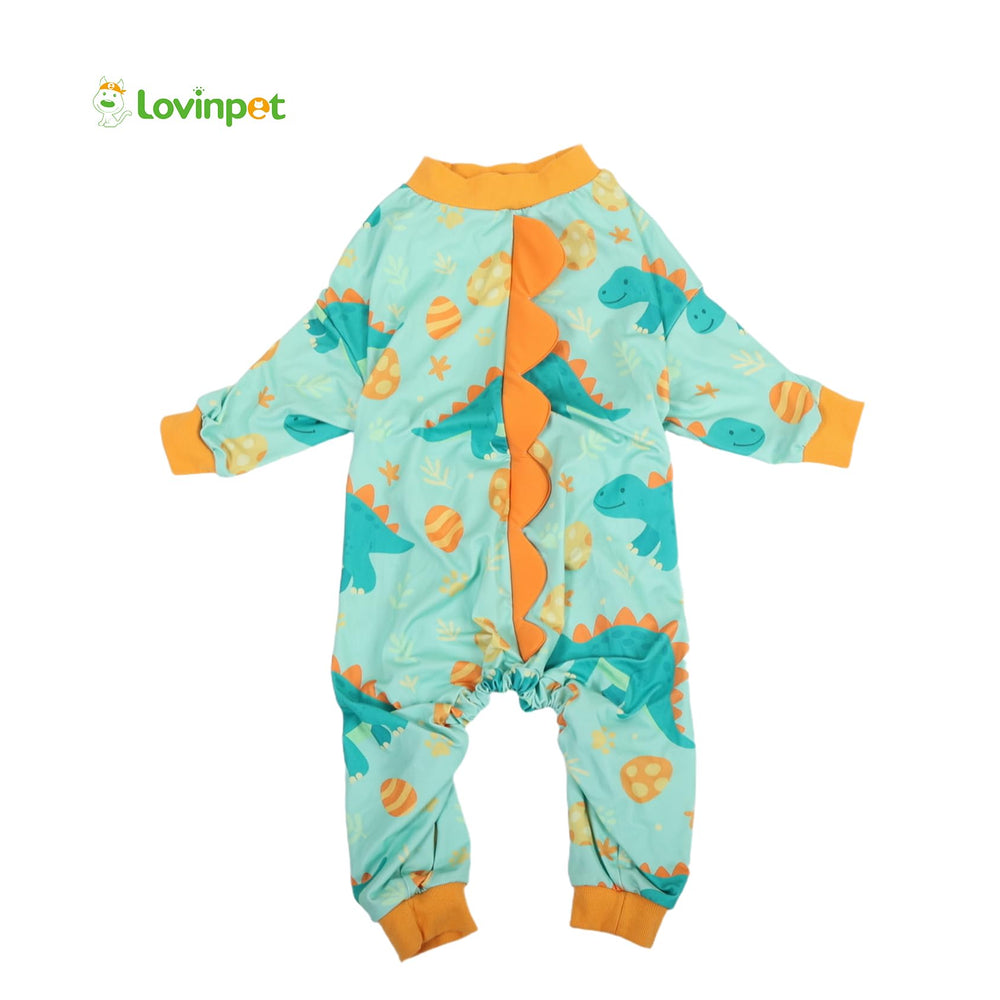 LovinPet belly and chest coverage demonstrates roomy fit for larger breeds.