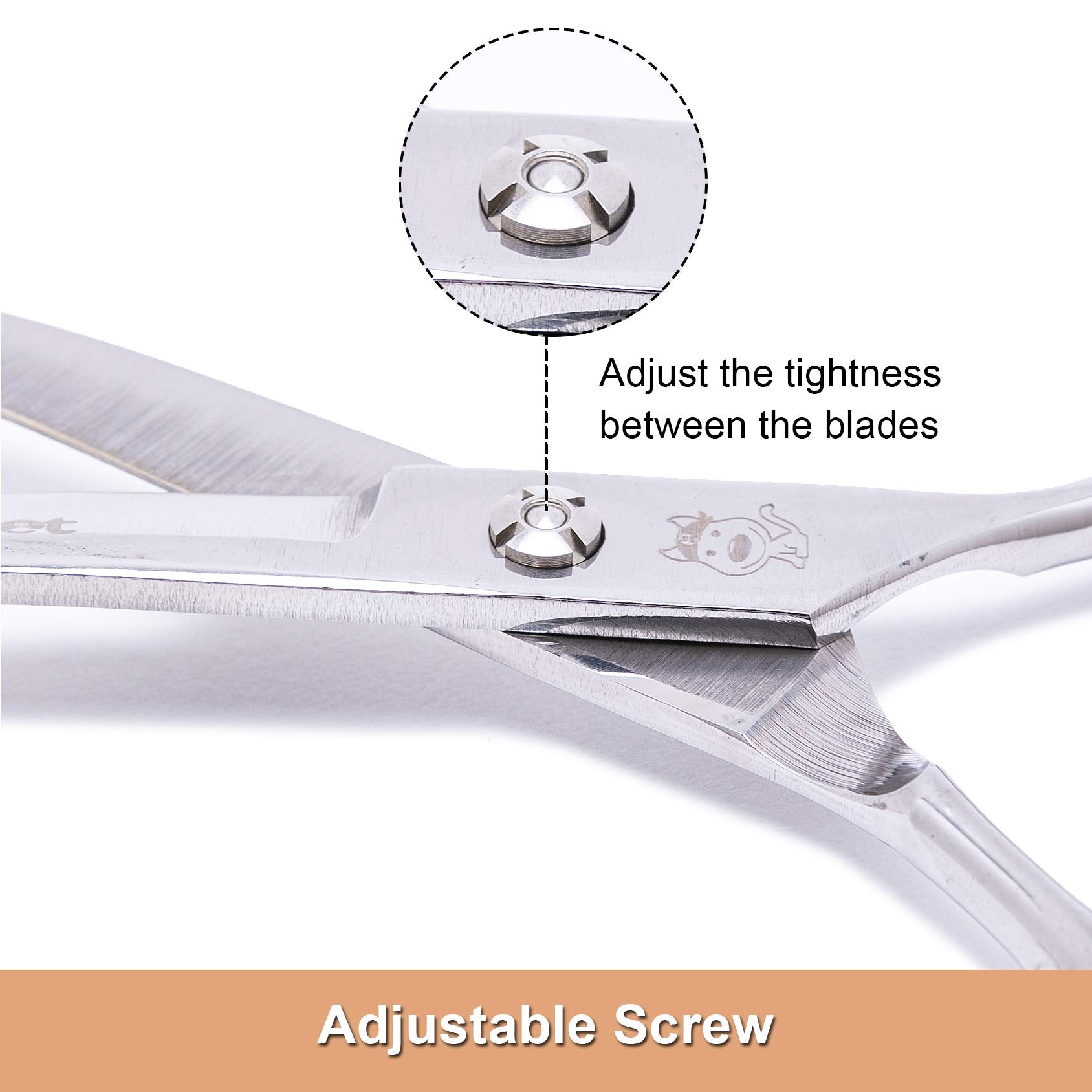 LovinPet blunt-tip safety design for gentle grooming