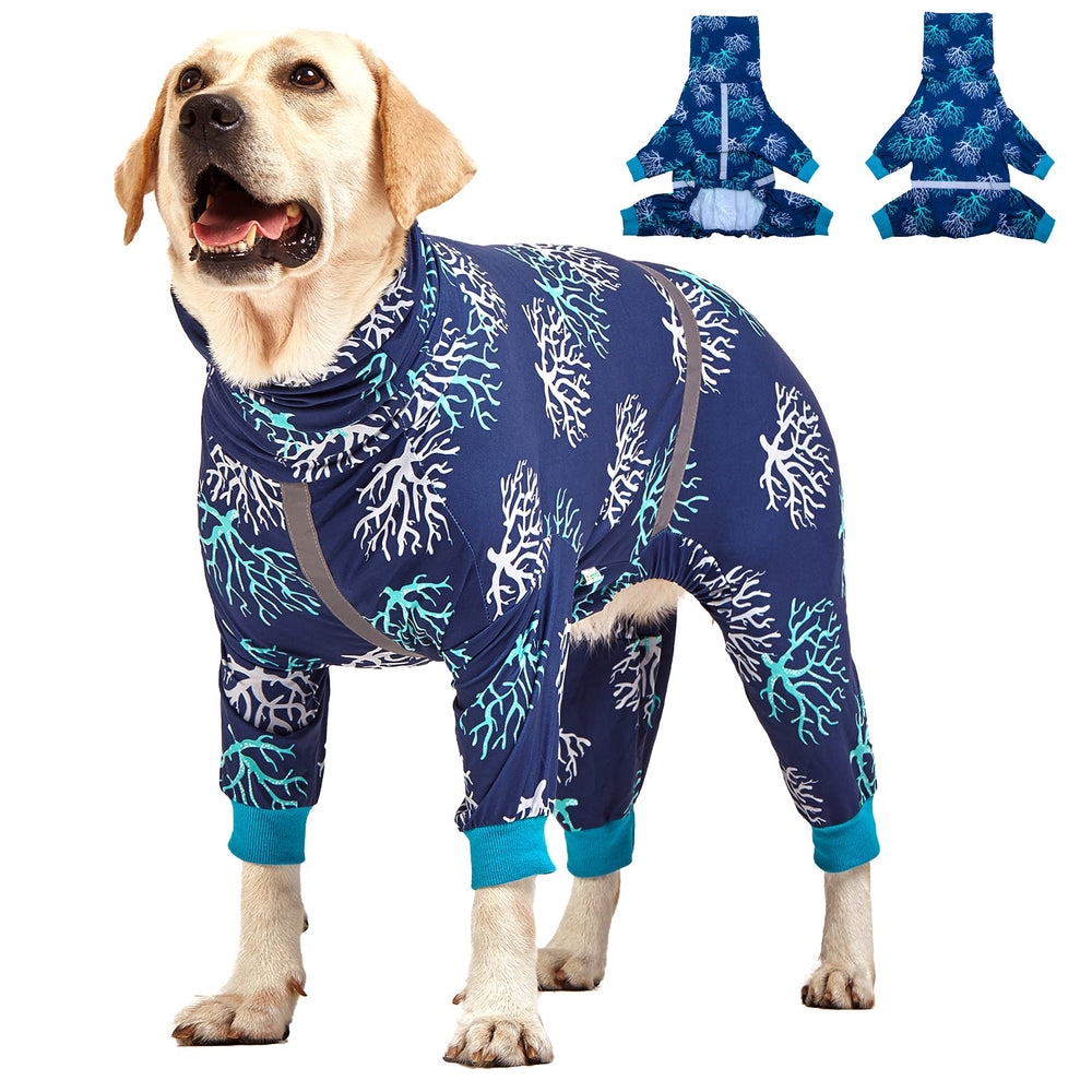 LovinPet boxer dogs onesie with UV protection for outdoor comfort.
