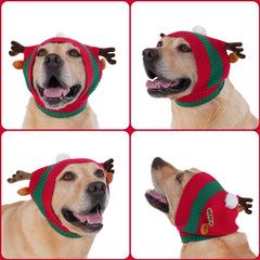 LovinPet Christmas dog hat snood neck warmth for chilly days