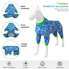 LovinPet cotton jumping frogs print pajamas highlight playful design.