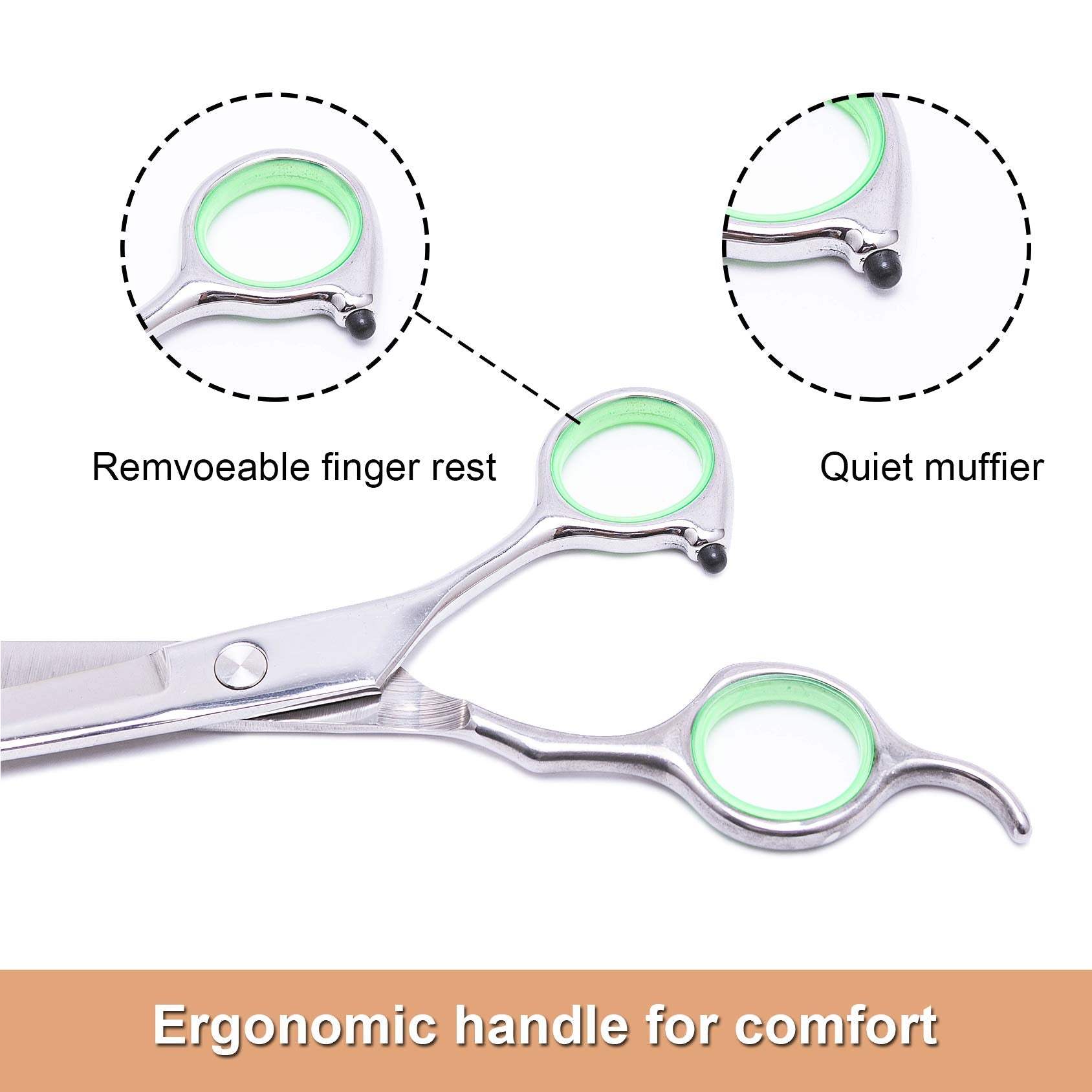 LovinPet cushioned finger rests for steady trimming