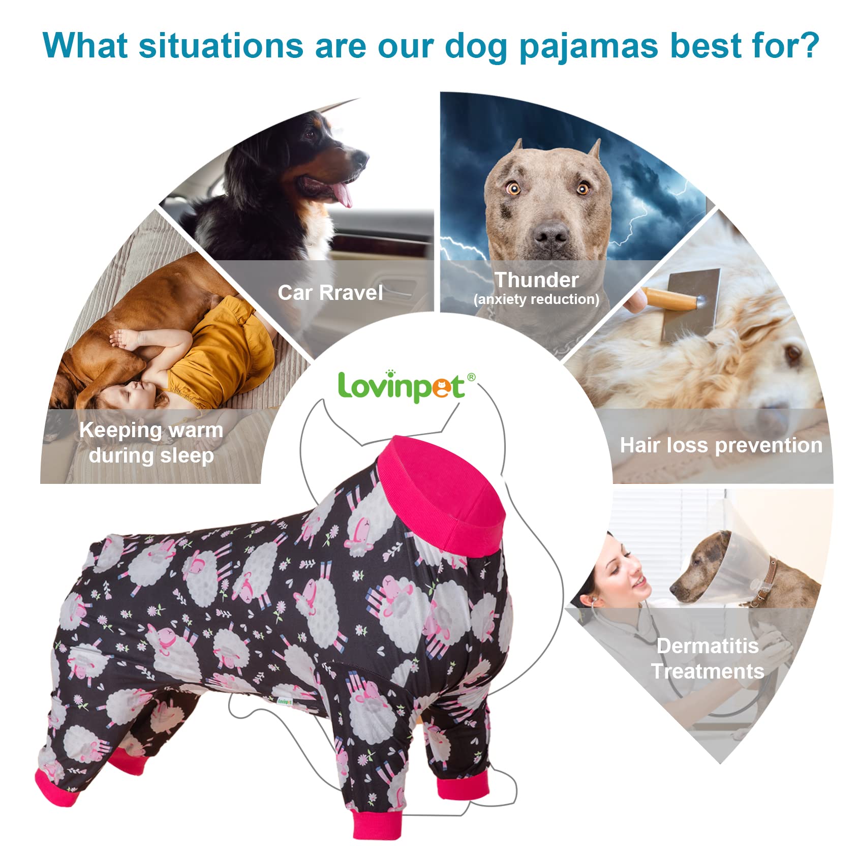LovinPet Doberman Pajamas indoors-outdoors use shows versatile, comfortable wear