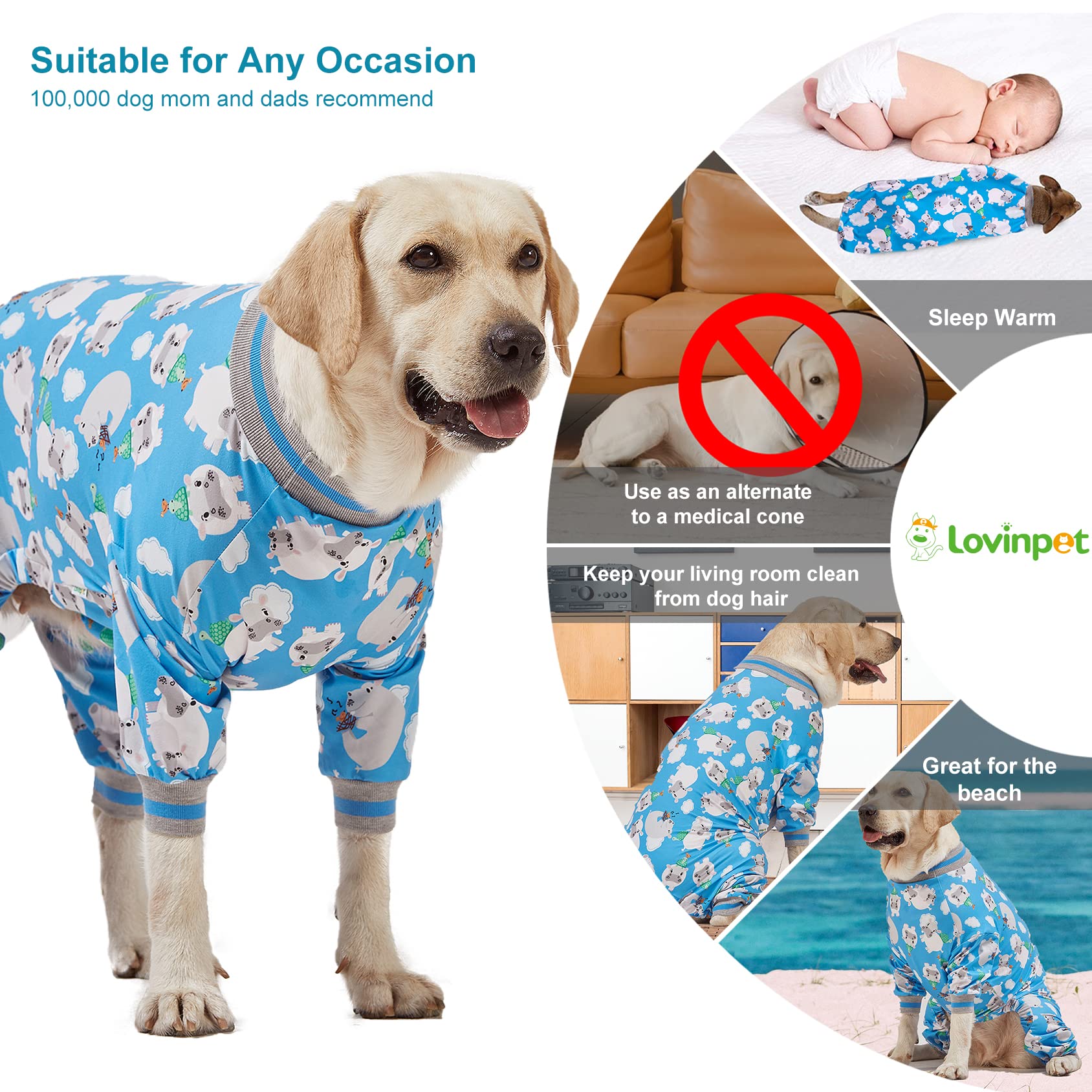 LovinPet dog pjs all-season wear year-round comfort
